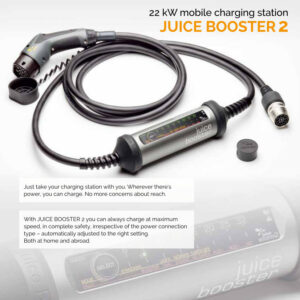 Juice Booster 2 Taşınabilir Elektrikli Araç Şarj Ünitesi